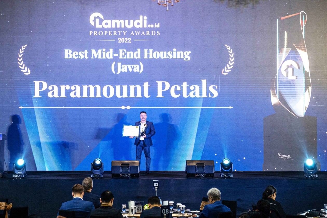 Paramount Petals Raih Lamudi Property Awards 2022 Kategori ‘Best Mid-End Housing’