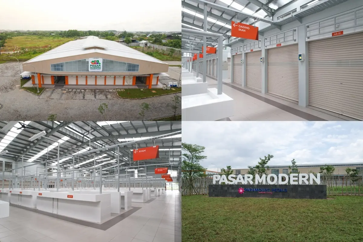 Pasar Modern Paramount Petals