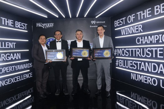 Paramount Land Raih 3 Penghargaan Golden Property Awards (GPA) 2023