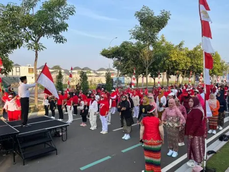 Rayakan HUT RI ke-80, Paramount Petals Menggelar Paramount Festival Kemerdekaan