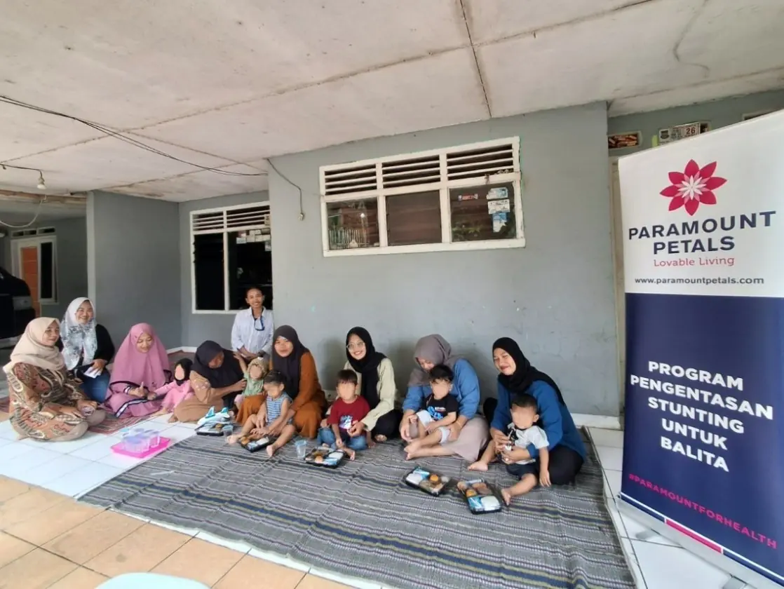 Paramount Petals Hadirkan Inisiasi Nyata Pengentasan Stunting melalui Program Bantuan Makanan Bergizi dan Edukasi Kesehatan