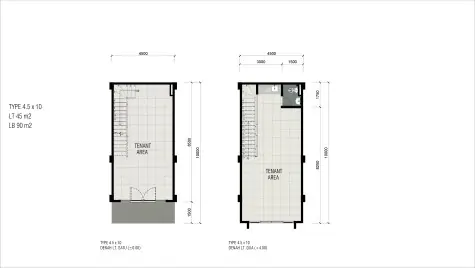 Tipe 4,5 x 10 standard